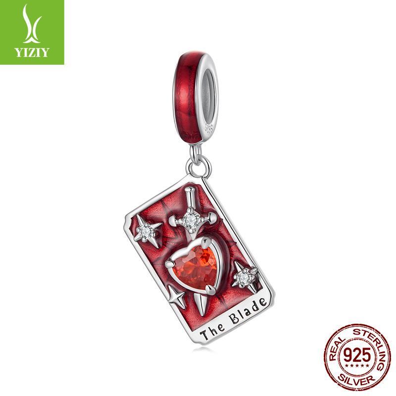 Подвеска-аксессуар Таро Красный Меч Сделай сам, Символизирующая Мудрость Серебро 925 пробы с бусинами
Подвеска-аксессуар Таро Красный Меч Сделай сам, Символизирующая Мудрость Серебро 925 пробы с бусинами