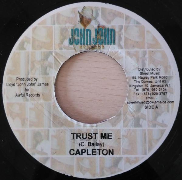 7-дюймовая пластинка CAPLETON - Trust Me NONE John John Recor Ямайка Регги, Ска и Даб Б/У
7-дюймовая пластинка CAPLETON - Trust Me NONE John John Recor Ямайка Регги, Ска и Даб Б/У