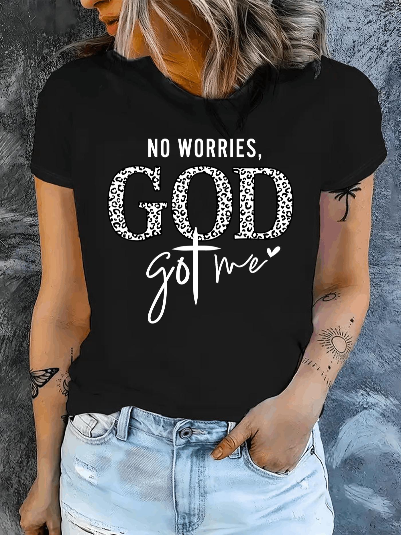 God got me Womens TShirt Comfortable Crew Neck Casual Cotton Blend ShortSleeves Soft Breathable Top Womenswear Tshirt Summer Spring Streetwear Fabric 5XL різнокольоровий
God got me Womens TShirt Comfortable Crew Neck Casual Cotton Blend ShortSleeves Soft Breathable Top Womenswear Tshirt Summer Spring Streetwear Fabric 5XL різнокольоровий