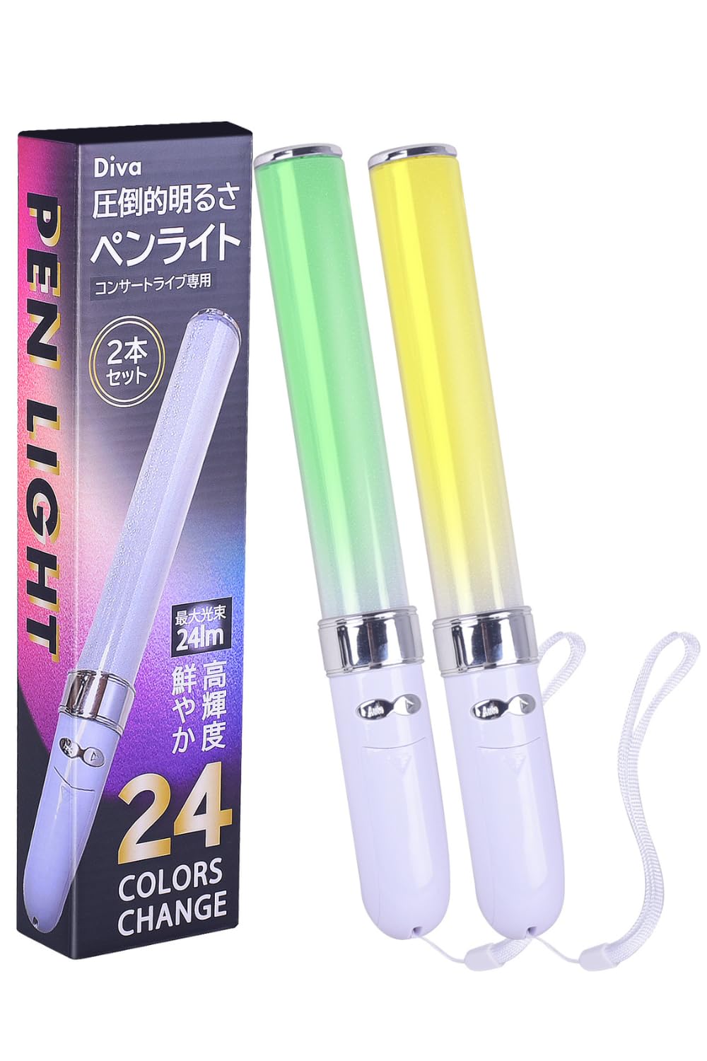 Diva Penlight featured in Equipped with auto color for your favorite for your favorite for high brightness fluorescent concert 24 2 set of 2 [Model
Diva Penlight featured in Equipped with auto color for your favorite for your favorite for high brightness fluorescent concert 24 2 set of 2 [Model