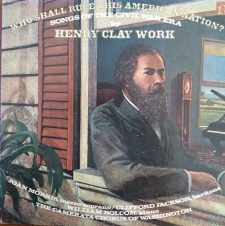 LP Record HENRY CLAY WORK Who Shall Rule This American Nation H71317 NONESUCH 1975 US Classical Used
LP Record HENRY CLAY WORK Who Shall Rule This American Nation H71317 NONESUCH 1975 US Classical Used