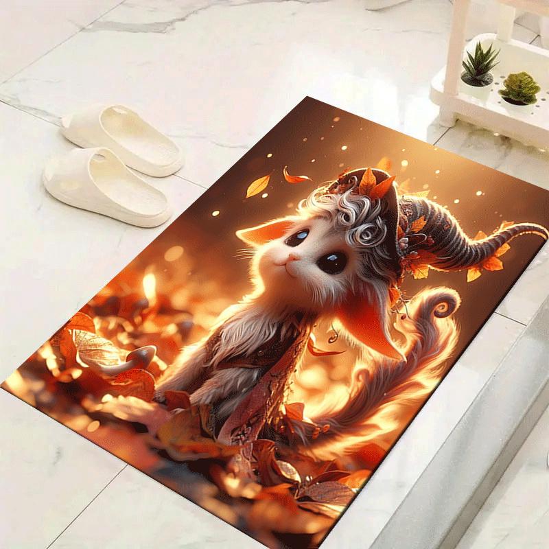 1pc Cute little animals wearing hats Print, Design Indoor Area Rug - Soft, Anti-Slip, and Durable Gaming Room Decor for Bedroom 60cm by 90cm
1pc Cute little animals wearing hats Print, Design Indoor Area Rug - Soft, Anti-Slip, and Durable Gaming Room Decor for Bedroom 60cm by 90cm