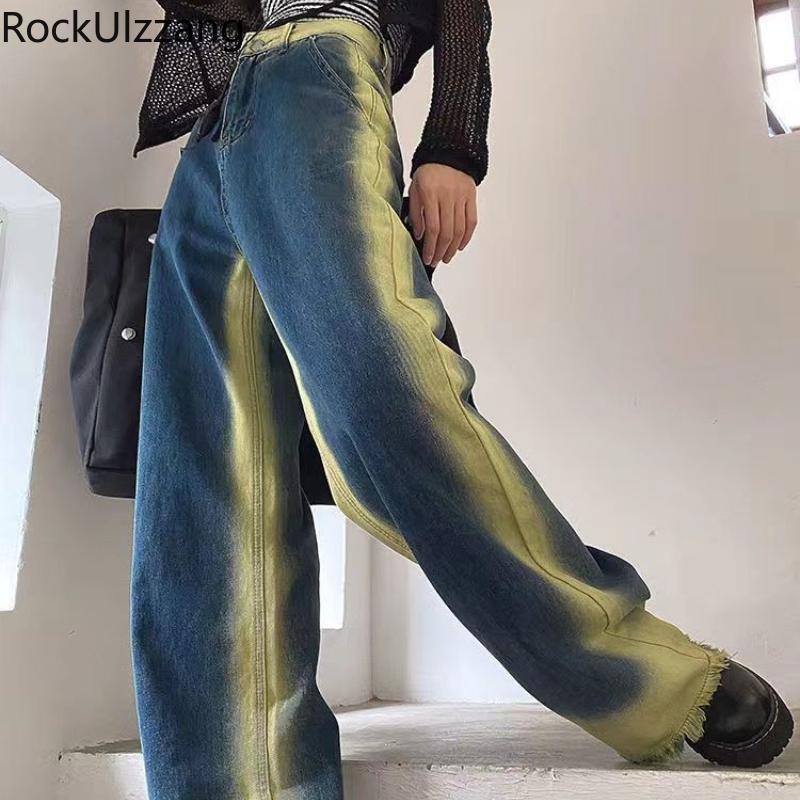 Джинсы с контрастным градиентом Burr Tie Dye, женские джинсовые брюки в стиле Харадзюку, уличная одежда для бойфренда, свободная прямая одежда y2k kpop
Джинсы с контрастным градиентом Burr Tie Dye, женские джинсовые брюки в стиле Харадзюку, уличная одежда для бойфренда, свободная прямая одежда y2k kpop
