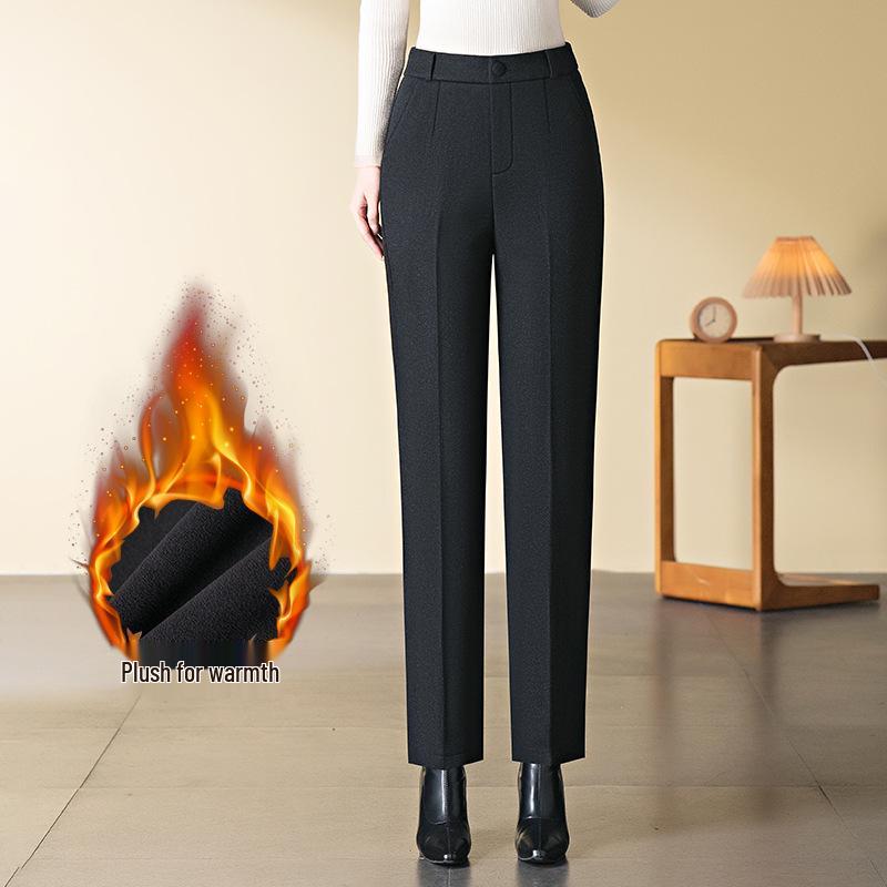 Petite Women s High-Waist Wool Suit Pants - Winter Straight-Leg Casual Style 30
Petite Women s High-Waist Wool Suit Pants - Winter Straight-Leg Casual Style 30