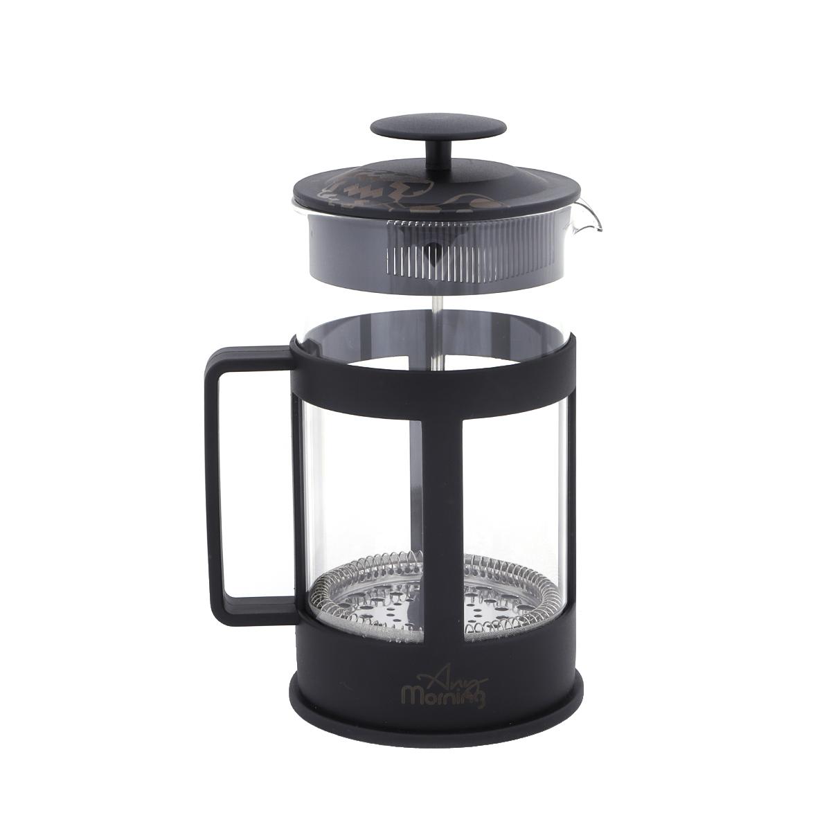 Any Morning French Press Coffee and Tea Maker, Borosilicate Glass Coffee Press, Stainless Steel Filter, Durable and Heat Resistant, 800ml, 27oz, 3 Cup
Any Morning French Press Coffee and Tea Maker, Borosilicate Glass Coffee Press, Stainless Steel Filter, Durable and Heat Resistant, 800ml, 27oz, 3 Cup