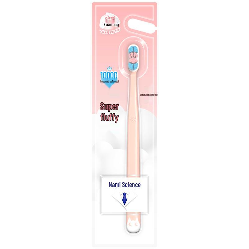 Namei Cute Paw Antibacterial Super Soft Toothbrush
Namei Cute Paw Antibacterial Super Soft Toothbrush