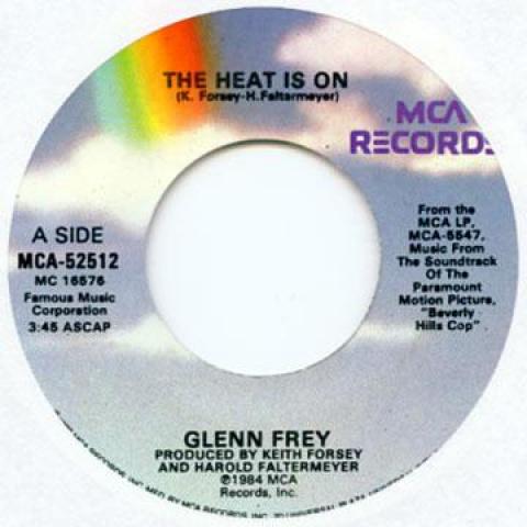 7inch Record GLENN FREY / HAROLD FALTERMEYER - Heat Is On / Shoot Out MCA525127 Mca 1984 US Pop Used
7inch Record GLENN FREY / HAROLD FALTERMEYER - Heat Is On / Shoot Out MCA525127 Mca 1984 US Pop Used