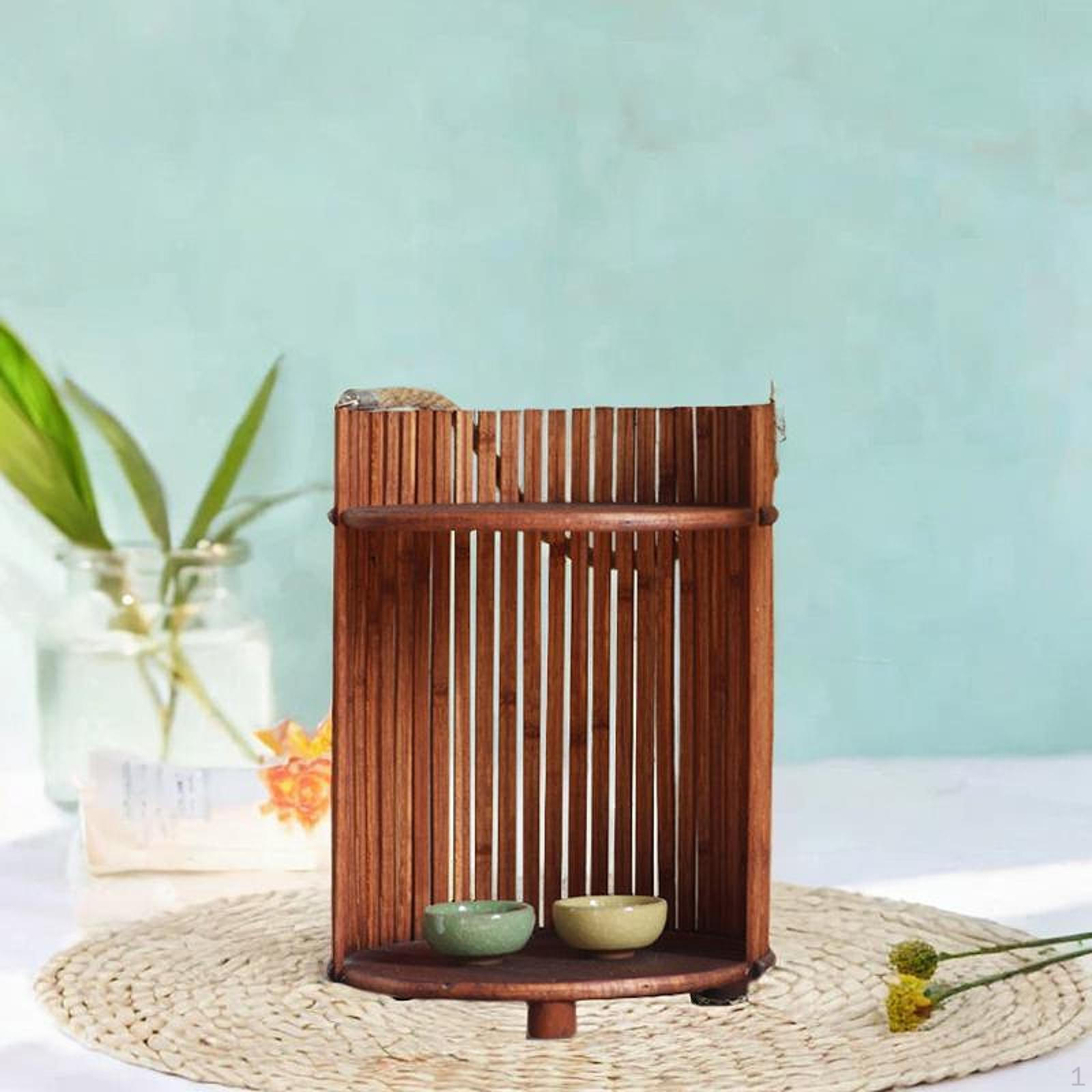 Wooden Storage Rack Floor Standing Stand Multifunctional Decorative Space Saving Tea Cup Holder
Wooden Storage Rack Floor Standing Stand Multifunctional Decorative Space Saving Tea Cup Holder