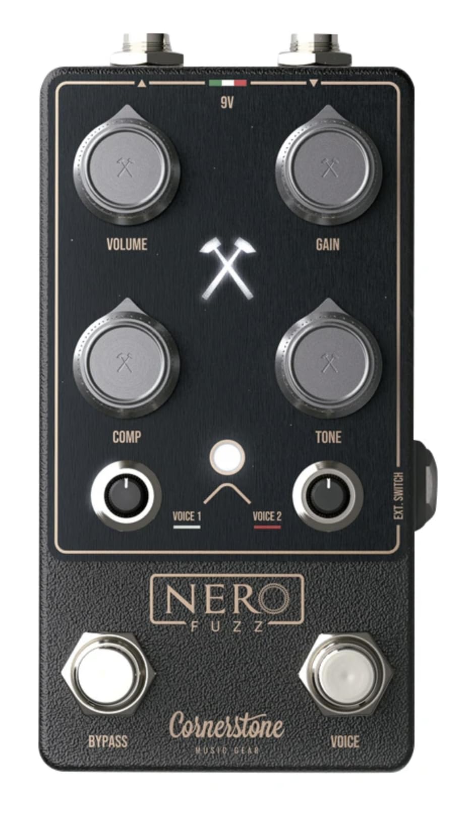 Cornerstone Music Gear Fuzz Pedal Nero - Fuzz+Gladio
Cornerstone Music Gear Fuzz Pedal Nero - Fuzz+Gladio