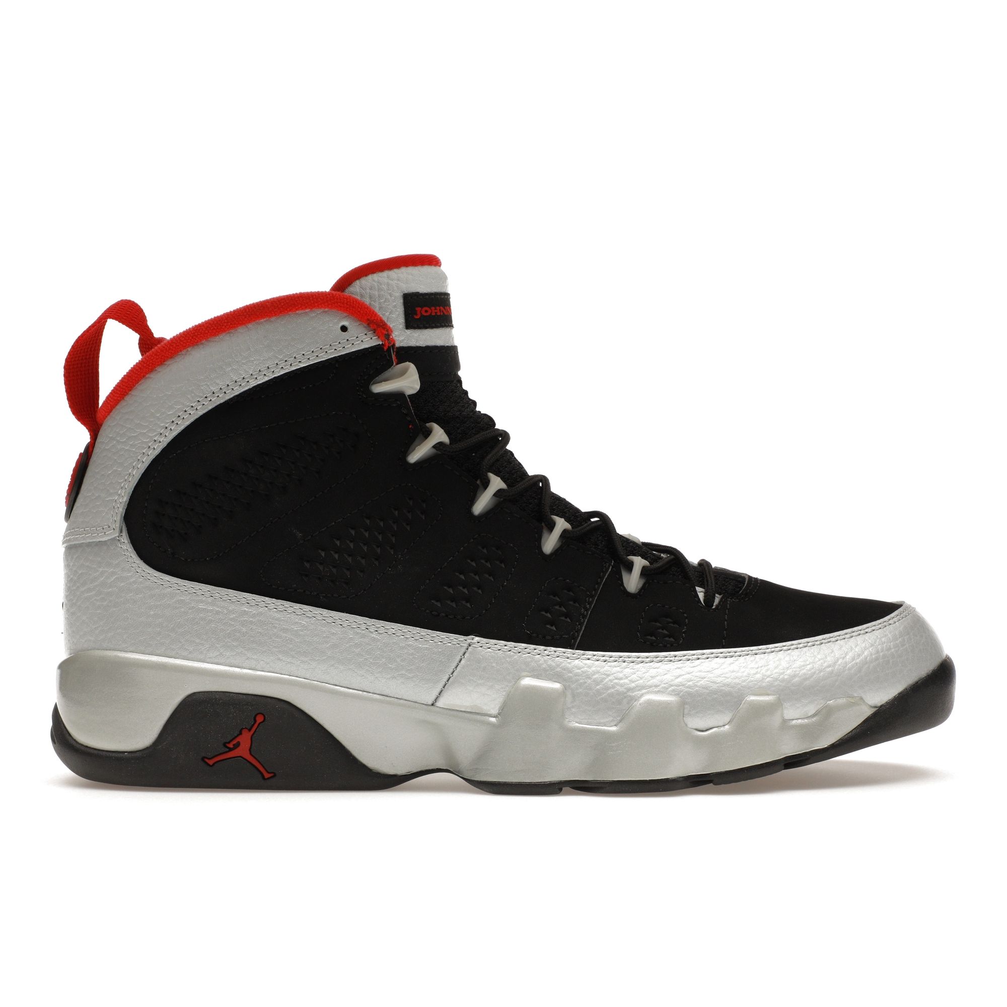 Мужские кроссовки Air Jordan 9 Retro Johnny Kilroy Black Metallic-Platinum-Gym-Red 302370-012
Мужские кроссовки Air Jordan 9 Retro Johnny Kilroy Black Metallic-Platinum-Gym-Red 302370-012