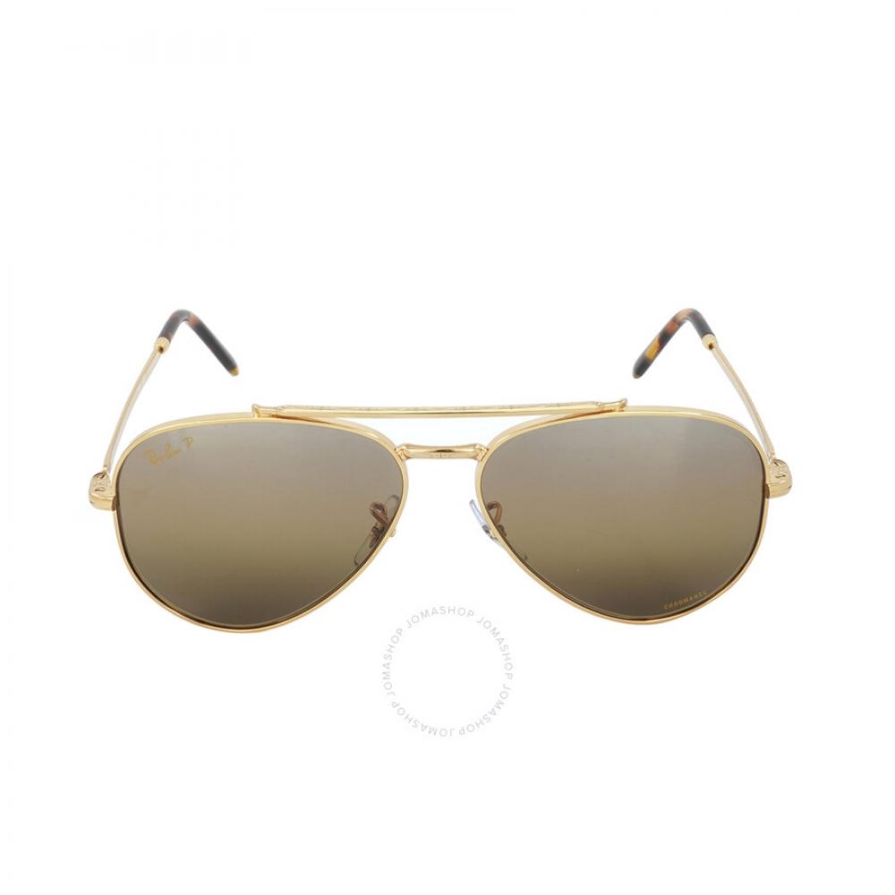Ray Ban New Aviator Polarized Silver Brown Chromance Aviator Unisex Sunglasses RB3625 9196G5 58
Ray Ban New Aviator Polarized Silver Brown Chromance Aviator Unisex Sunglasses RB3625 9196G5 58