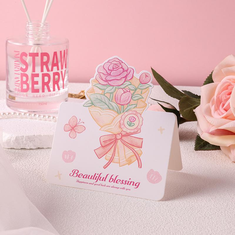 Небольшой свежий букет Поздравительная открытка День святого Валентина Романтическая встреча Благодарность Всемирный день учителя Цветочный магазин Благословение Открытка Сообщение H*10PCS
Небольшой свежий букет Поздравительная открытка День святого Валентина Романтическая встреча Благодарность Всемирный день учителя Цветочный магазин Благословение Открытка Сообщение H*10PCS