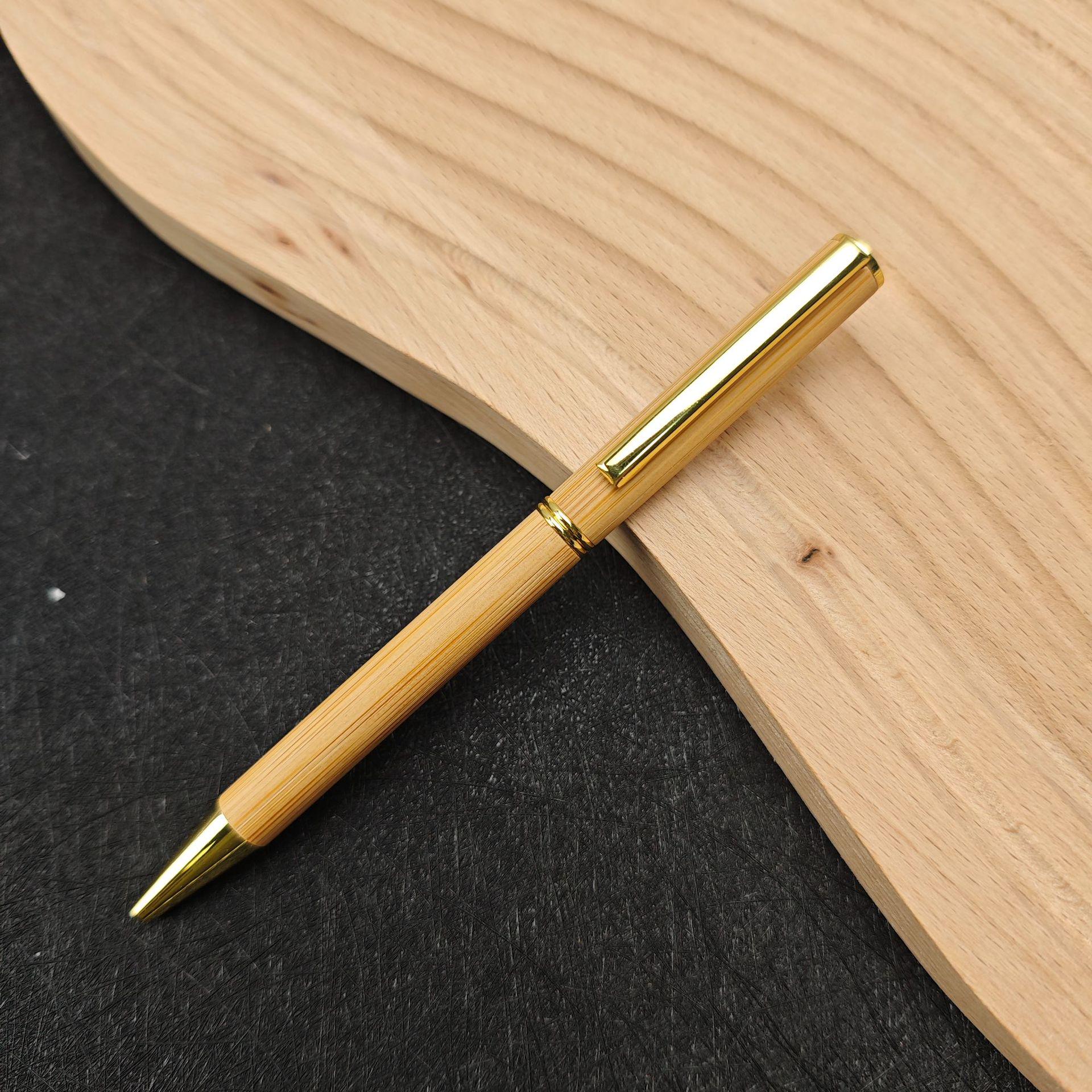 Bamboo Wood Rotating Ballpoint Pens with Metal Hook and Custom Logo for Advertising Gifts Black
Bamboo Wood Rotating Ballpoint Pens with Metal Hook and Custom Logo for Advertising Gifts Black
