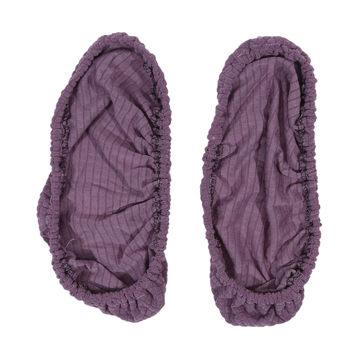 1 пара чехлов на подлокотники офисного кресла, съемные, тянущиеся, моющиеся, из водонепроницаемой ткани, эластичные, полузакрытые, для компьютерного кресла, чехол на подлокотники None светло-фиолетовый