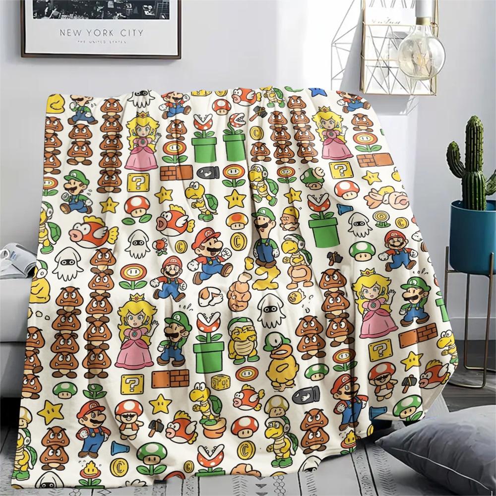 Super Mario Print Flannel Blanket, Ultra Soft High Quality All Seasons Warm Throw, Home Decor Cozy Blanket, Perfect Christmas Gift 80cm x 120cm
Super Mario Print Flannel Blanket, Ultra Soft High Quality All Seasons Warm Throw, Home Decor Cozy Blanket, Perfect Christmas Gift 80cm x 120cm