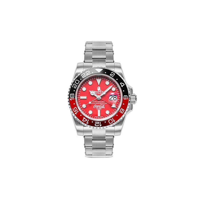 BAPE x Coca-Cola Класичний тип 2 BAPEX Годинник Червоний Унісекс Вуличний одяг 1J73-187-902 Red Watch Dial
BAPE x Coca-Cola Класичний тип 2 BAPEX Годинник Червоний Унісекс Вуличний одяг 1J73-187-902 Red Watch Dial