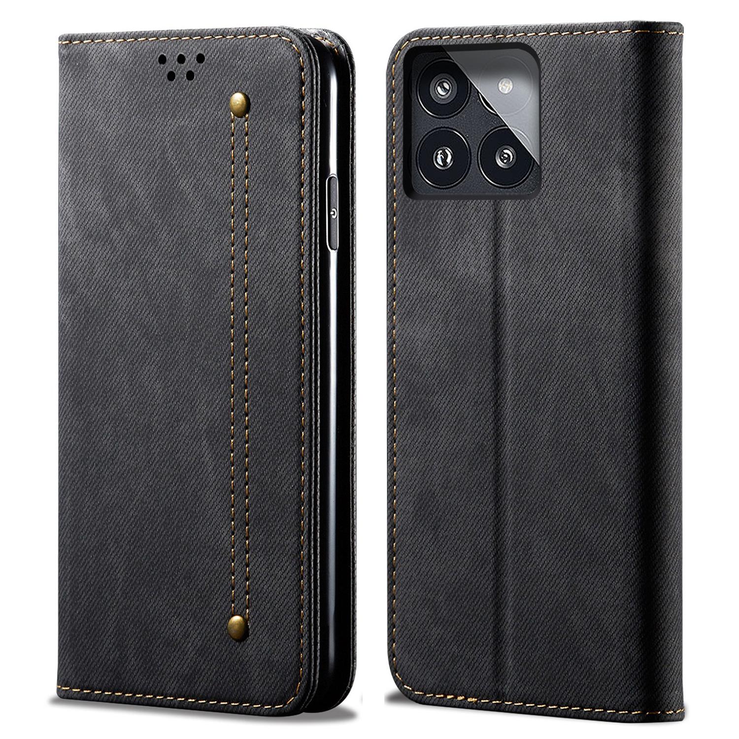 For Xiaomi Poco F6 Pro 5G/Redmi K70 5G/K70 Pro 5G Case Cover Jeans Cloth Texture PU Leather Wallet Cover Stand Black
For Xiaomi Poco F6 Pro 5G/Redmi K70 5G/K70 Pro 5G Case Cover Jeans Cloth Texture PU Leather Wallet Cover Stand Black