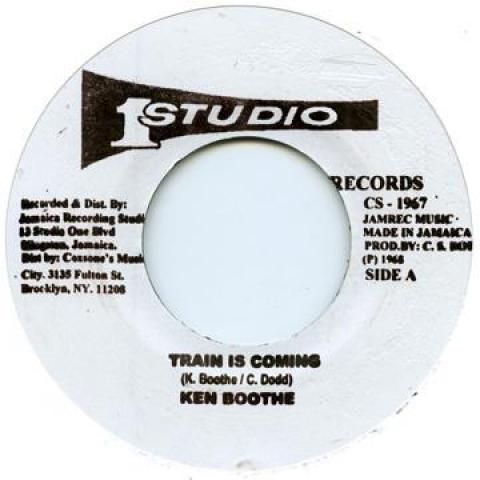 7inch Record KEN BOOTHE - Train Is Coming / Feel It none Studio One 1967 Jamaica Reggae, Ska & Dub Used
7inch Record KEN BOOTHE - Train Is Coming / Feel It none Studio One 1967 Jamaica Reggae, Ska & Dub Used