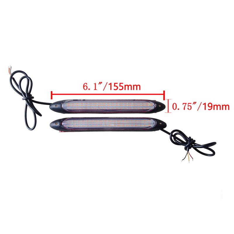 Белые дневные ходовые огни DRL, янтарный указатель поворота, динамический индикатор, 12 В постоянного тока, универсальные противотуманные фары, водонепроницаемые, гибкие DRL 15.5CM Black
Белые дневные ходовые огни DRL, янтарный указатель поворота, динамический индикатор, 12 В постоянного тока, универсальные противотуманные фары, водонепроницаемые, гибкие DRL 15.5CM Black