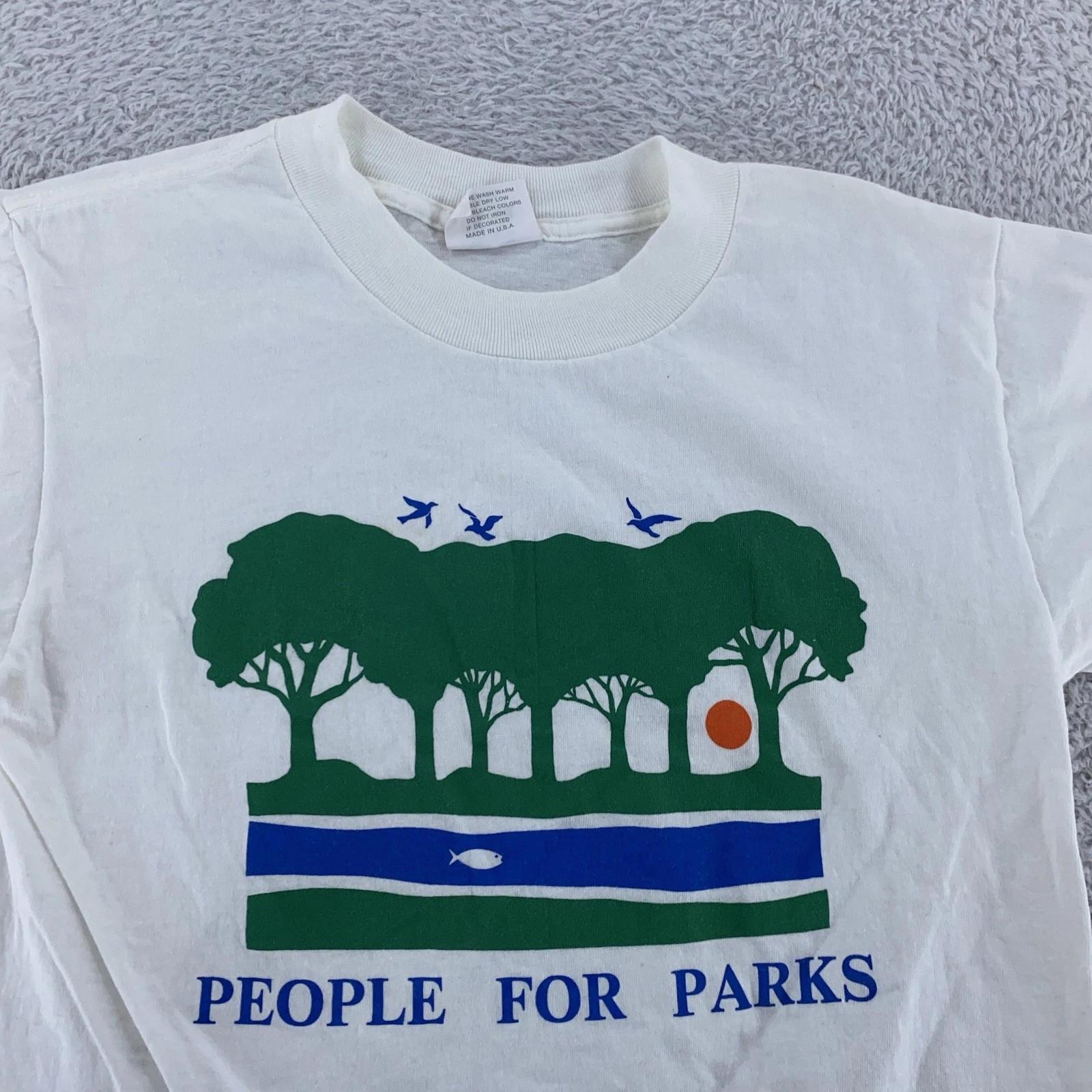 Vintage People For Parks Sunset Shirt Mens XS Nature Trees Graphic Made USA 90s S
Vintage People For Parks Sunset Shirt Mens XS Nature Trees Graphic Made USA 90s S