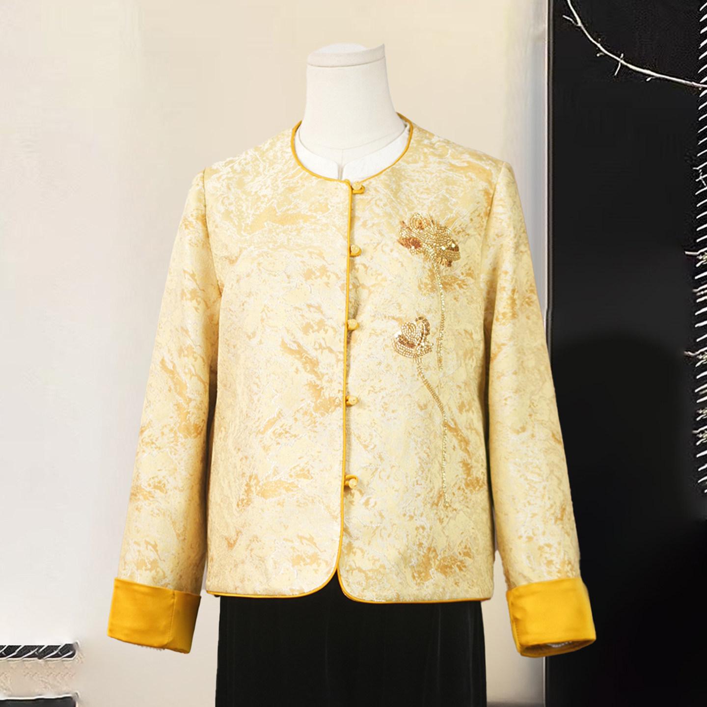 Spring 2026 New Arrival: Women s Embroidered Jacket - National Style for Middle-Aged and Elderly 3XL recommended 75-82.5kg
Spring 2026 New Arrival: Women s Embroidered Jacket - National Style for Middle-Aged and Elderly 3XL recommended 75-82.5kg