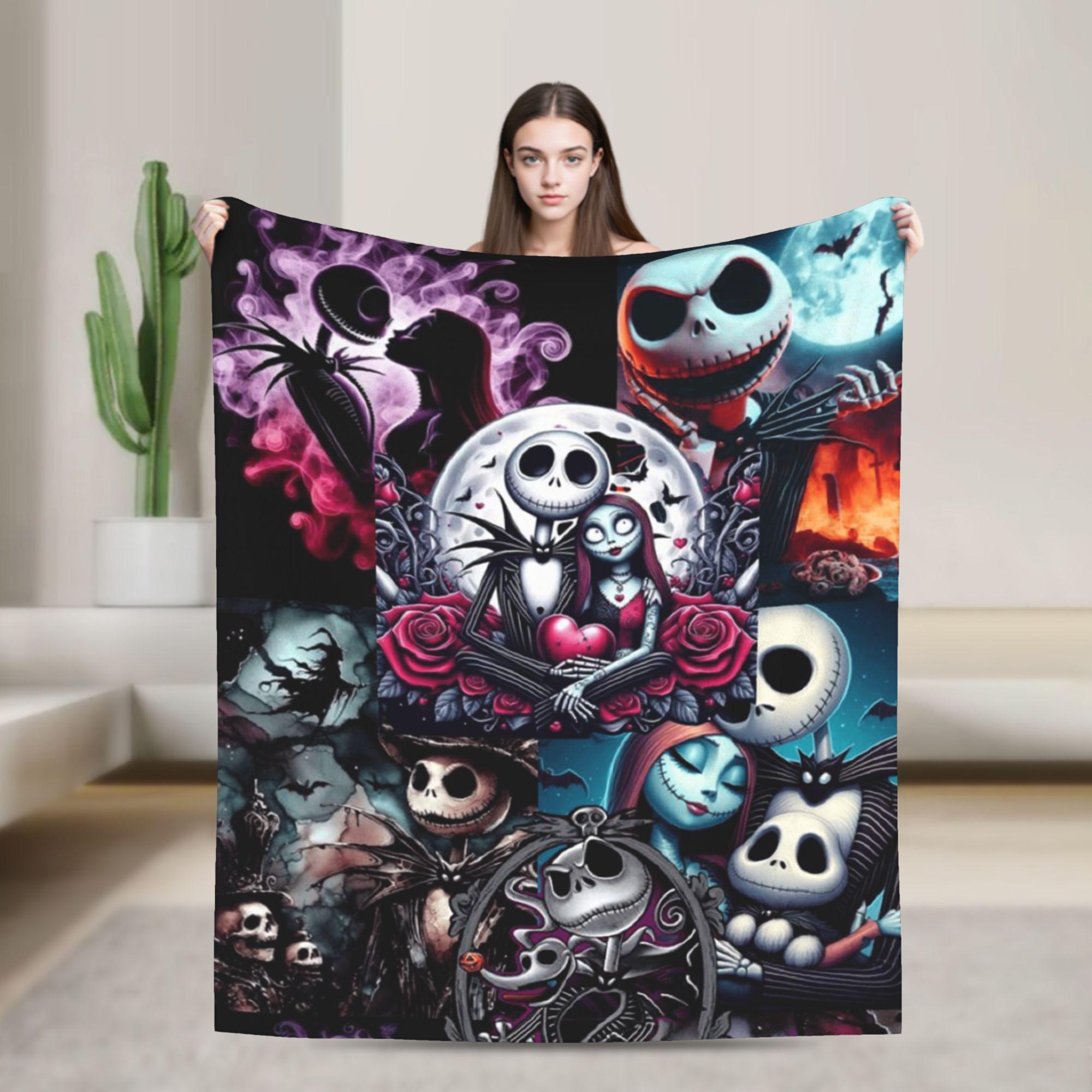 Nightmare Before Christmas Jack Flannel Blankets Winter Super Warm Throw Blanket for Child Print Bedspread Sofa Bed Cover 75cmx90cm чёрный
Nightmare Before Christmas Jack Flannel Blankets Winter Super Warm Throw Blanket for Child Print Bedspread Sofa Bed Cover 75cmx90cm чёрный
