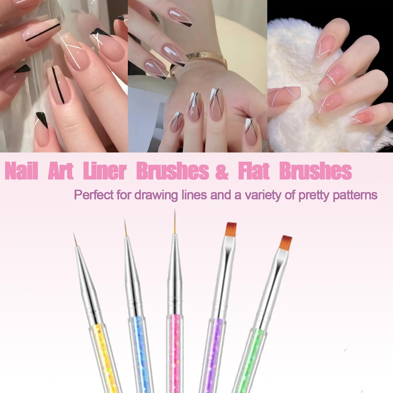 YIKOOLIN 7Pcs Double Head Professional Nail Brush Set Armor Design for UV Gel Nail Art Tools Kit for Salon Quality Manicure чорний
YIKOOLIN 7Pcs Double Head Professional Nail Brush Set Armor Design for UV Gel Nail Art Tools Kit for Salon Quality Manicure чорний