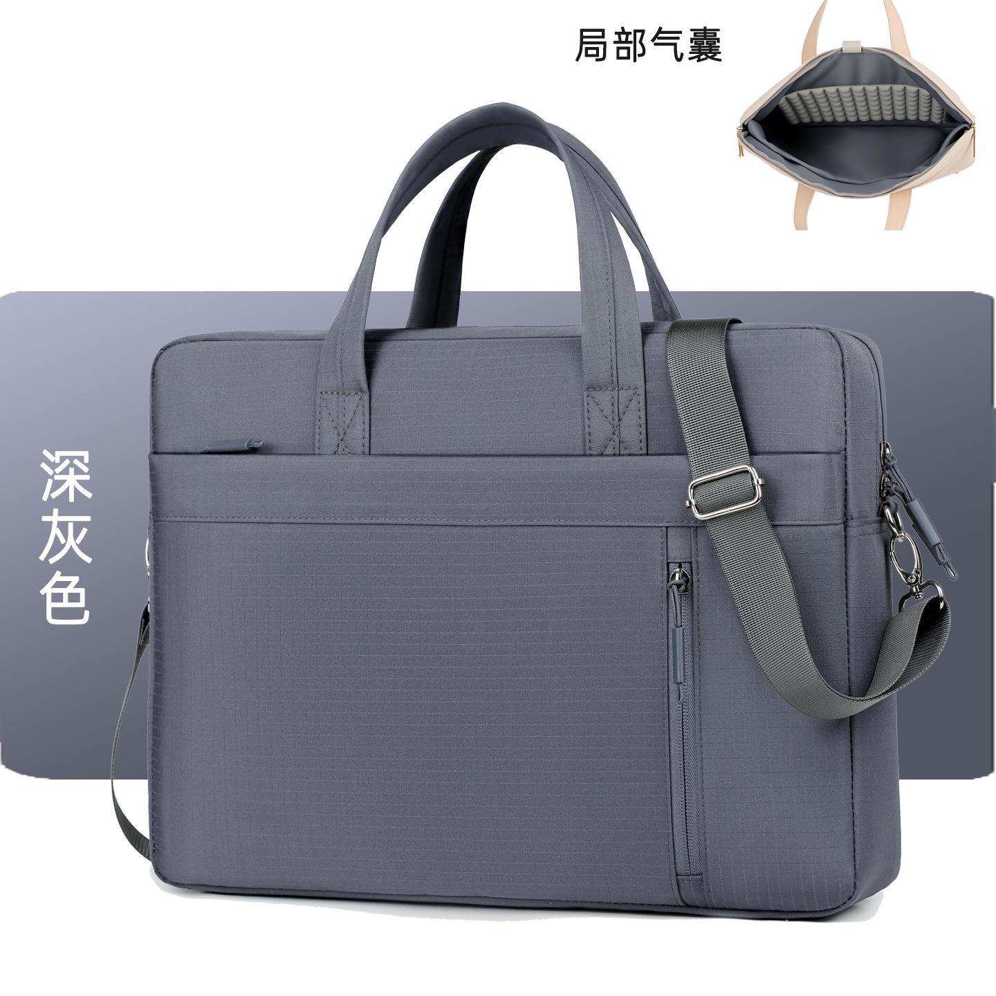 TS JYL laptop bag,Large Capacity Laptop Handbag Air Cushion Shockproof Protective Bag 13-14 inches сірий
TS JYL laptop bag,Large Capacity Laptop Handbag Air Cushion Shockproof Protective Bag 13-14 inches сірий