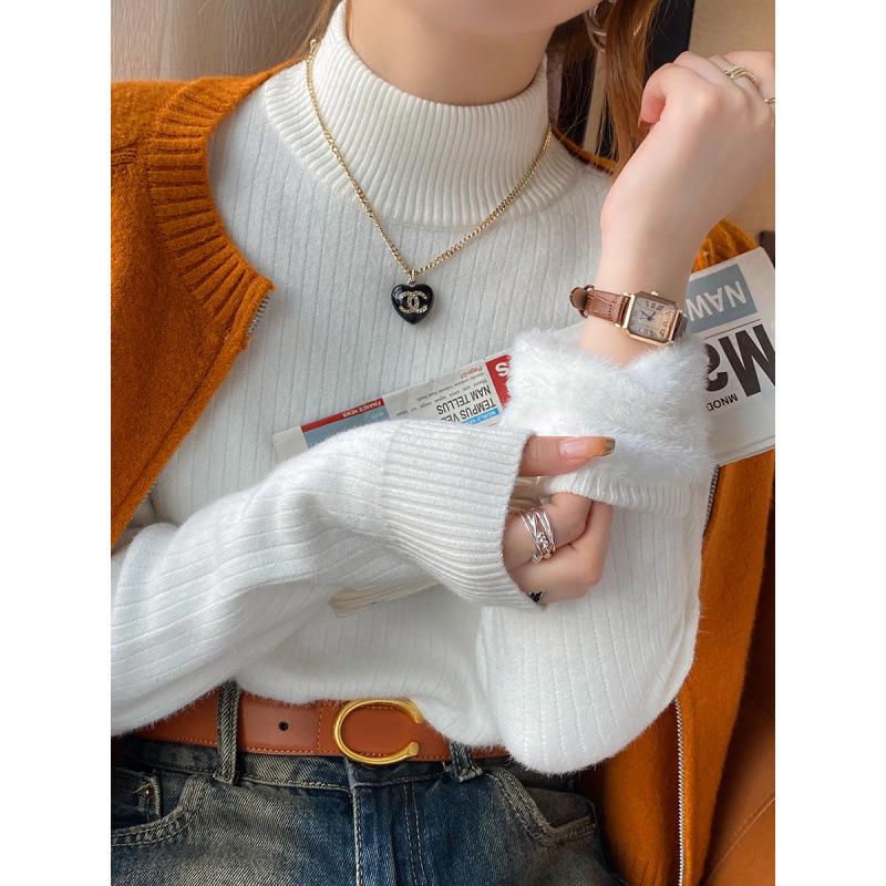 KANING Women s Thick Fleece Lined High-Neck Sweater for Autumn/Winter 2025 One Size
KANING Women s Thick Fleece Lined High-Neck Sweater for Autumn/Winter 2025 One Size