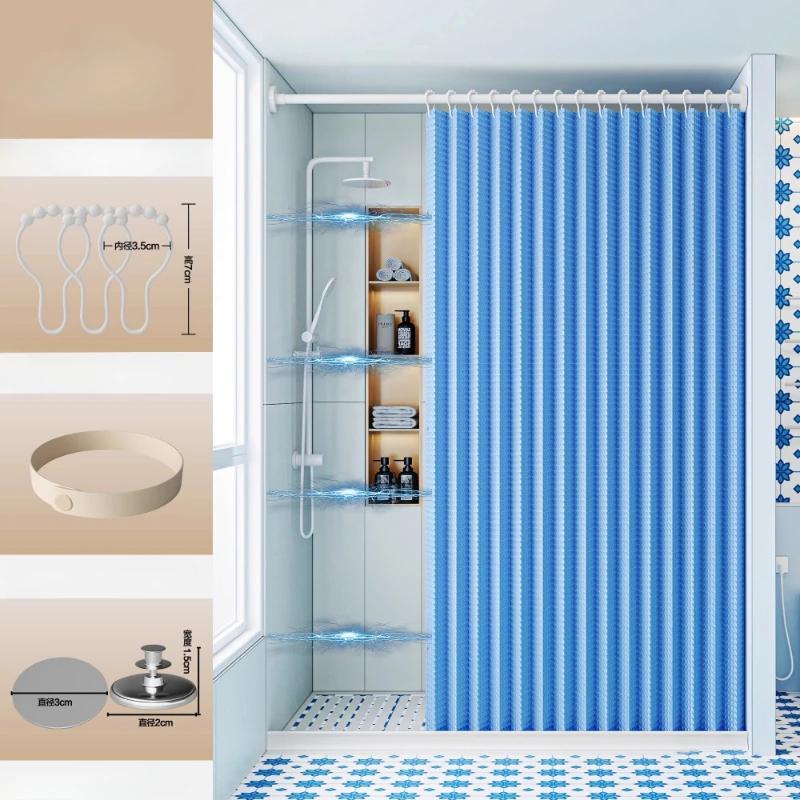 Modern Foldable Bath Shower Curtain Waterproof Toilet Partition Panel Separate Shower and Bathing Areas Without Rod (as the picture,80x180cm)
Modern Foldable Bath Shower Curtain Waterproof Toilet Partition Panel Separate Shower and Bathing Areas Without Rod (as the picture,80x180cm)