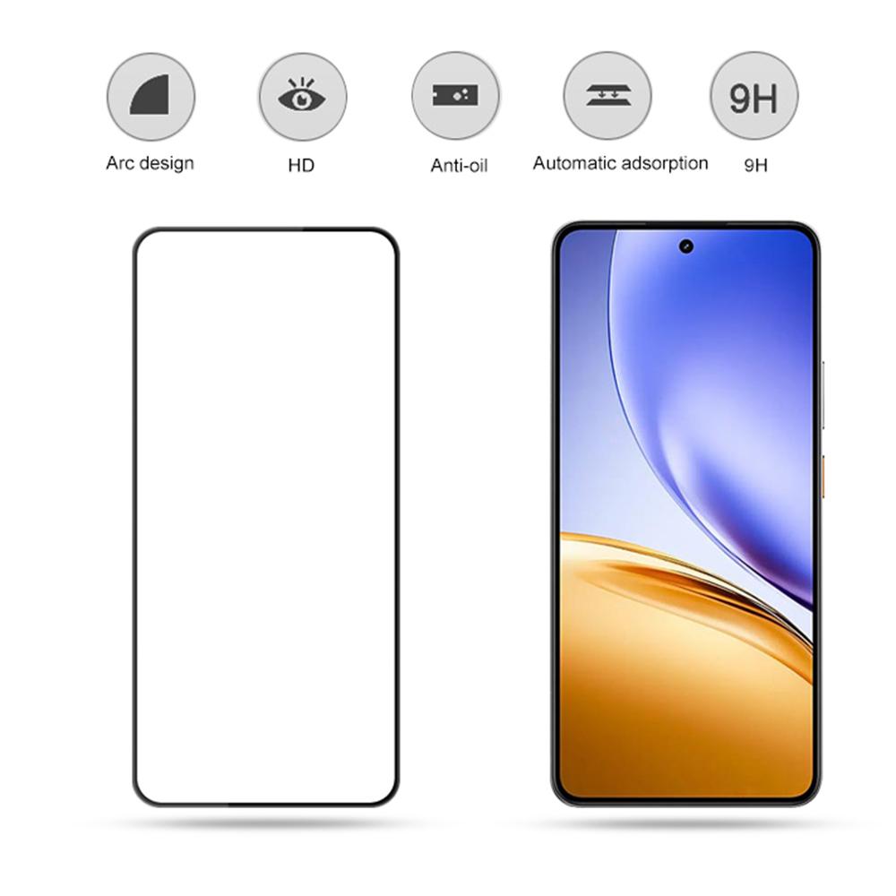 MOCOLO For Realme 14 5G/14T 5G Screen Protector Anti-Shatter Silk Printing Tempered Glass Film Black
MOCOLO For Realme 14 5G/14T 5G Screen Protector Anti-Shatter Silk Printing Tempered Glass Film Black