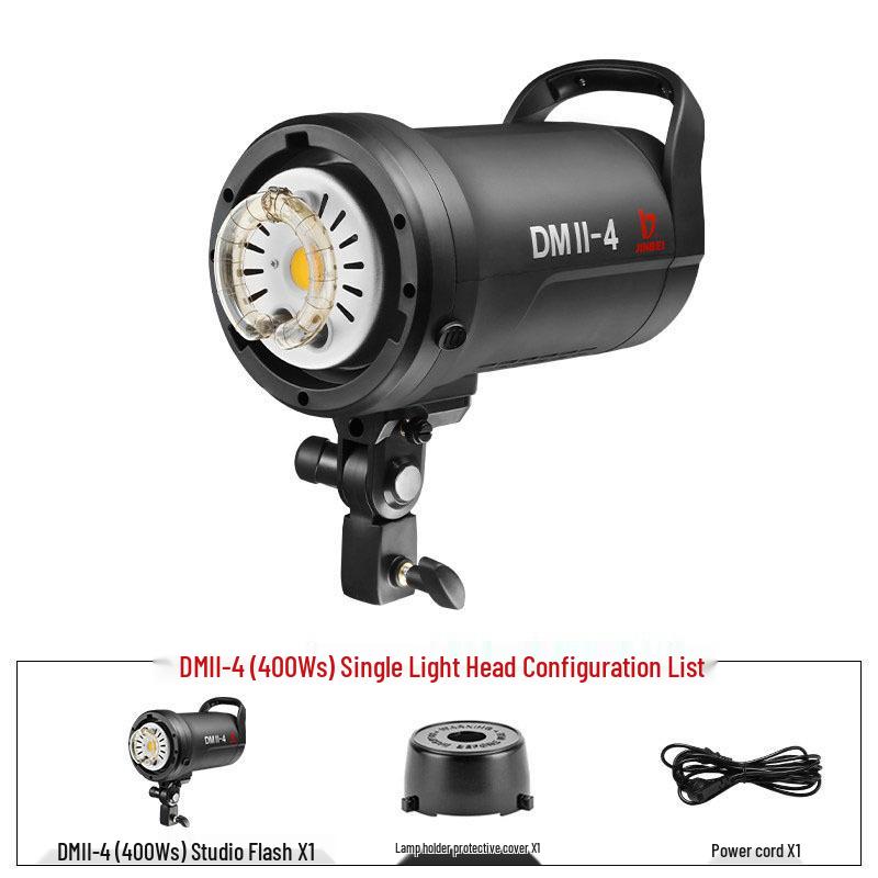 Jinbei DMII 400W Studio Flash Set with Softbox for Indoor Portrait and Clothing Photography.
Jinbei DMII 400W Studio Flash Set with Softbox for Indoor Portrait and Clothing Photography.