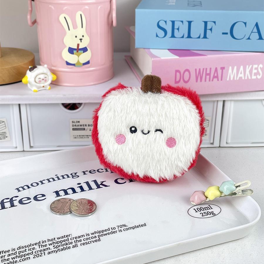 Internet Style Green Apple Plush Coin Purse and Data Cable Bag - Women s Portable Storage with Pendant Height approximately 9cm
Internet Style Green Apple Plush Coin Purse and Data Cable Bag - Women s Portable Storage with Pendant Height approximately 9cm
