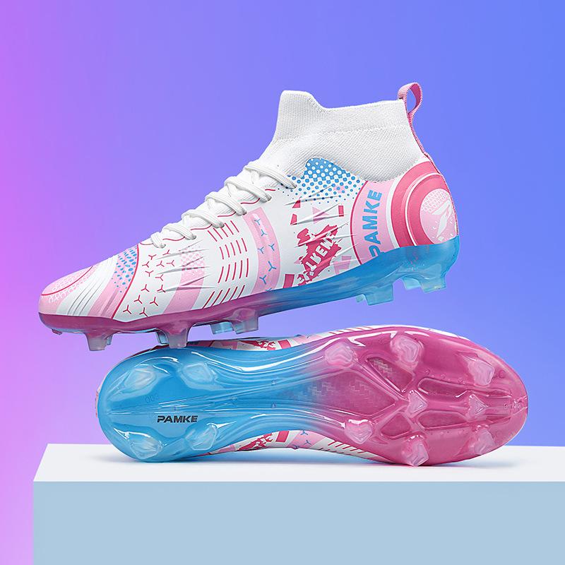 Panke s new football shoes kick 1.0 high-top AG spikes men s and women s grass game non-slip sports shoes 35
Panke s new football shoes kick 1.0 high-top AG spikes men s and women s grass game non-slip sports shoes 35
