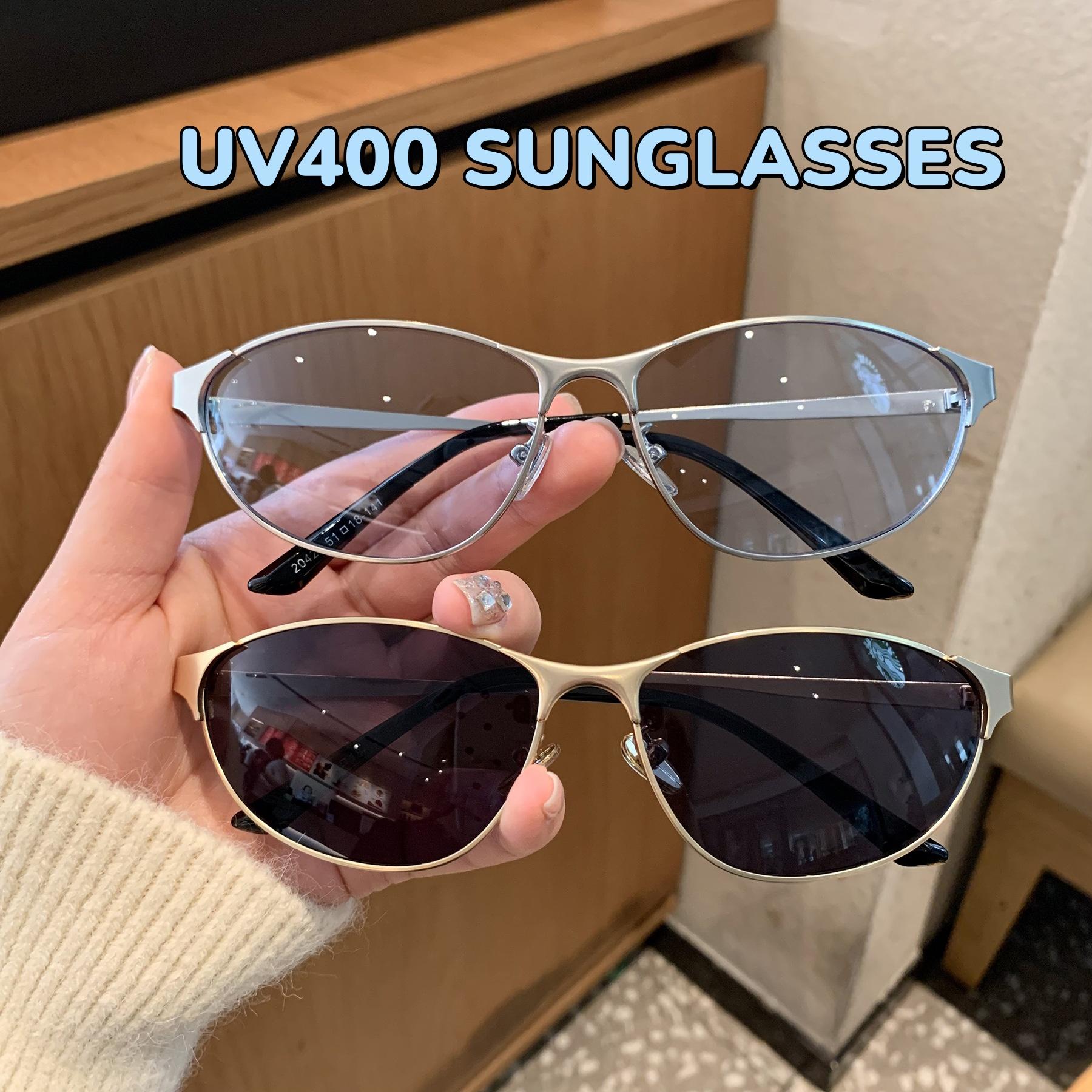 Fashionable Metal Frame Cat Eye Sunglasses Women s Fashion Street Photography Trend Versatile Glasses UV400 Shades Eyewear синій
Fashionable Metal Frame Cat Eye Sunglasses Women s Fashion Street Photography Trend Versatile Glasses UV400 Shades Eyewear синій