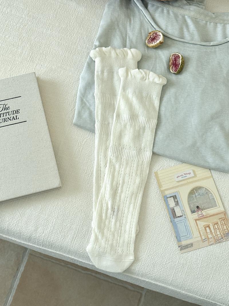 Spring and Summer Ms. Plush Cotton Socks - Student Straight Leg Socks - Thin Style - Breathable with Butterfly Knots 1 pair білий
Spring and Summer Ms. Plush Cotton Socks - Student Straight Leg Socks - Thin Style - Breathable with Butterfly Knots 1 pair білий