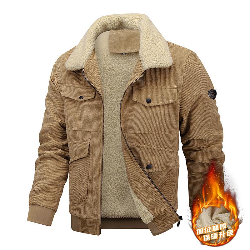 Men s autumn and winter jacket stand-up collar clothes casual autumn fashion handsome blue corduroy men s fleece jacket M
Men s autumn and winter jacket stand-up collar clothes casual autumn fashion handsome blue corduroy men s fleece jacket M