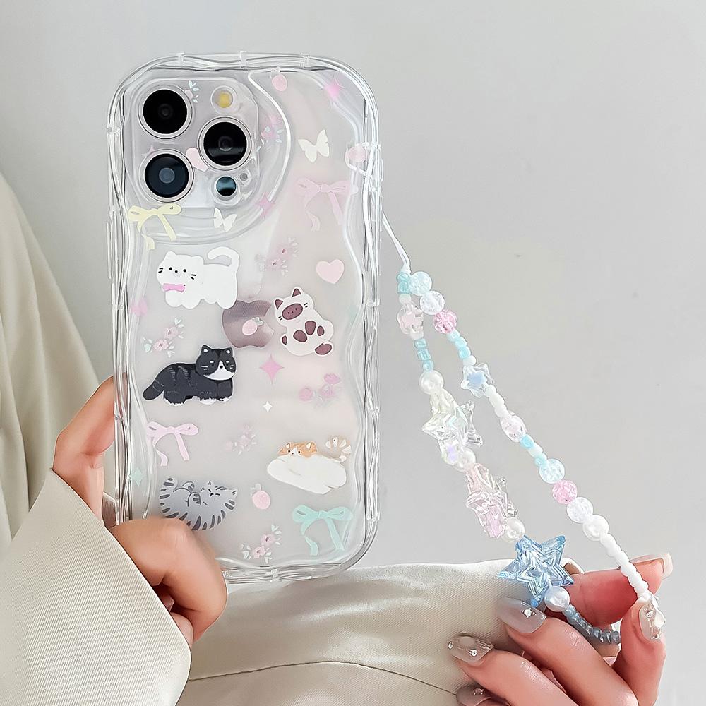 Чехол для телефона с цепочкой на запястье для iPhone 15 14 13 12 11 Pro Max 6 7 8 Plus XS Max XR Милый кот Звездная бусина Браслет Ремешок Шнурок Крышка For iPhone 11 Pro
Чехол для телефона с цепочкой на запястье для iPhone 15 14 13 12 11 Pro Max 6 7 8 Plus XS Max XR Милый кот Звездная бусина Браслет Ремешок Шнурок Крышка For iPhone 11 Pro