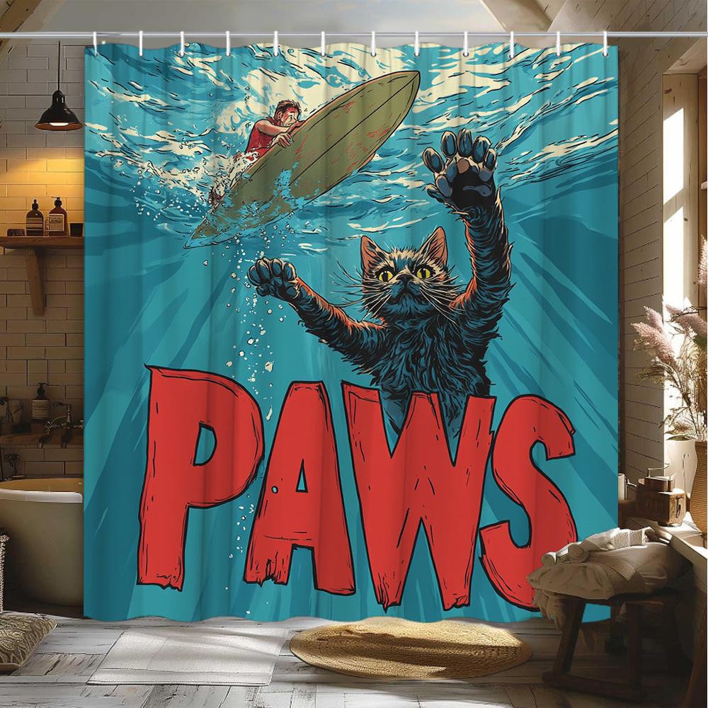 Pawsome Surfing Adventure Wall Tapestry for Quirky Home Decor, Featuring a Hilarious Scene of a Surfer Riding a Wave While W90XH180cm
Pawsome Surfing Adventure Wall Tapestry for Quirky Home Decor, Featuring a Hilarious Scene of a Surfer Riding a Wave While W90XH180cm