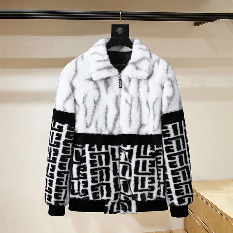 Men s Golden Sable Velvet Lapel Fur Coat: Autumn-Winter Fashion Casual Jacket and Wool Sweater Combo. 2XL
Men s Golden Sable Velvet Lapel Fur Coat: Autumn-Winter Fashion Casual Jacket and Wool Sweater Combo. 2XL