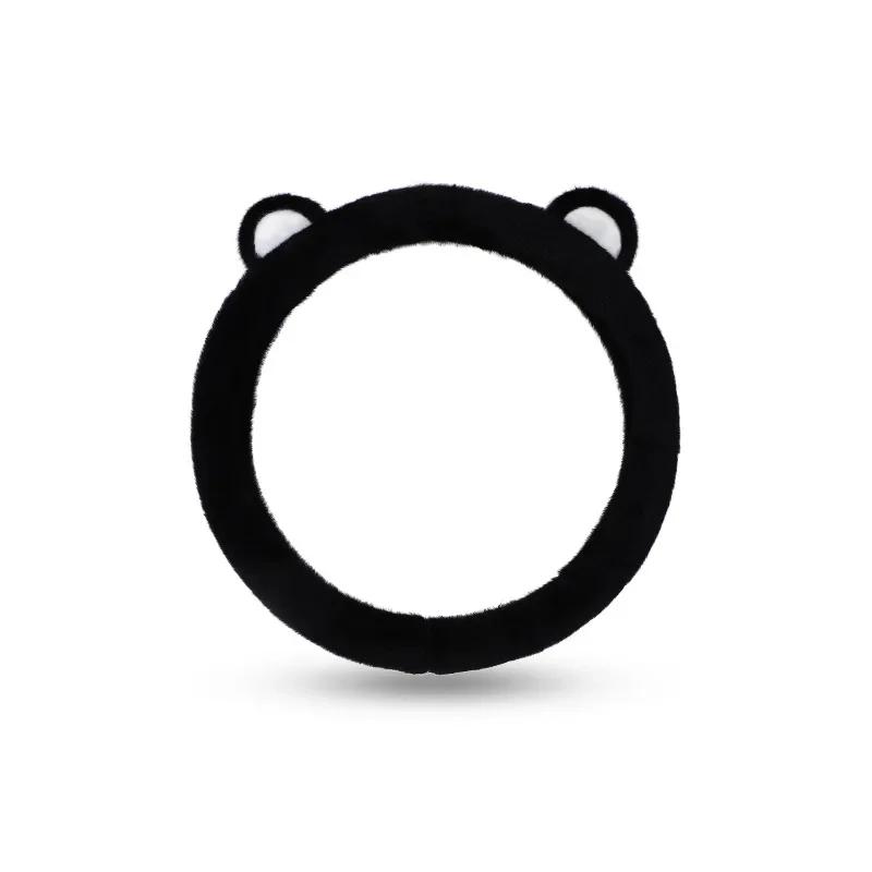 Plush car steering wheel cover cartoon cute Bear ears steering wheel cover winter warm and comfortable steering wheel cover
Plush car steering wheel cover cartoon cute Bear ears steering wheel cover winter warm and comfortable steering wheel cover