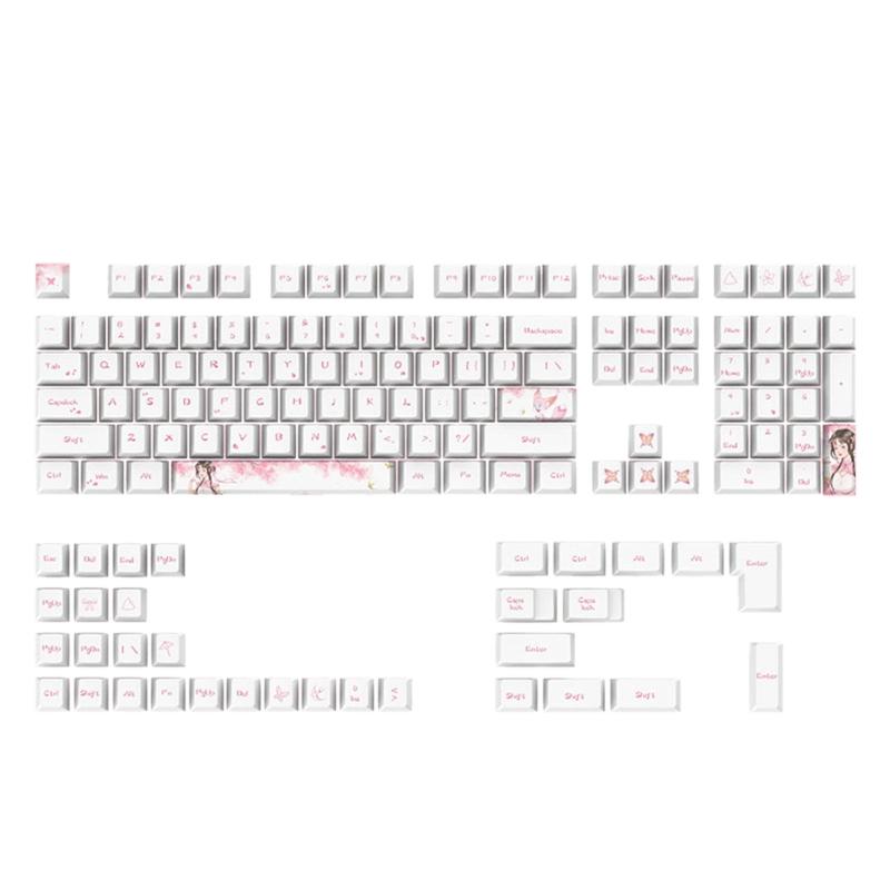 Height Keycaps for 108-Key 5-Side Dye Sublimation PBT Mechanical Keyboard Keycap Fit For 61 64 84 87 96 98 Keypad
Height Keycaps for 108-Key 5-Side Dye Sublimation PBT Mechanical Keyboard Keycap Fit For 61 64 84 87 96 98 Keypad