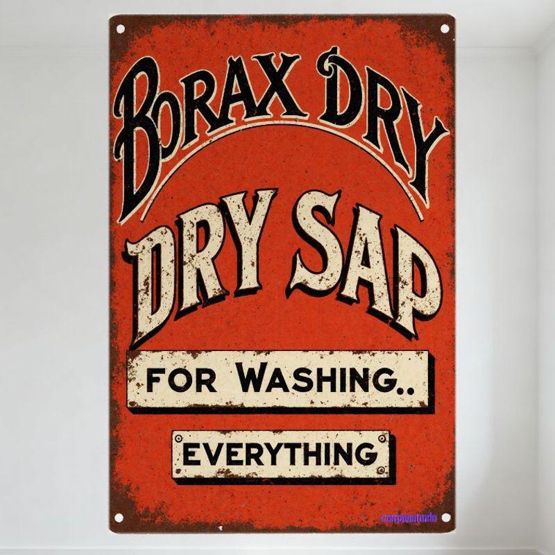 Винтажная жестяная табличка Borax Dry Metal, деревенская, состаренная, красный фон, старая рекламная табличка чистящего средства для домашнего бара, кафе, магазина 20x30cm(7.8x11.8inch)
Винтажная жестяная табличка Borax Dry Metal, деревенская, состаренная, красный фон, старая рекламная табличка чистящего средства для домашнего бара, кафе, магазина 20x30cm(7.8x11.8inch)