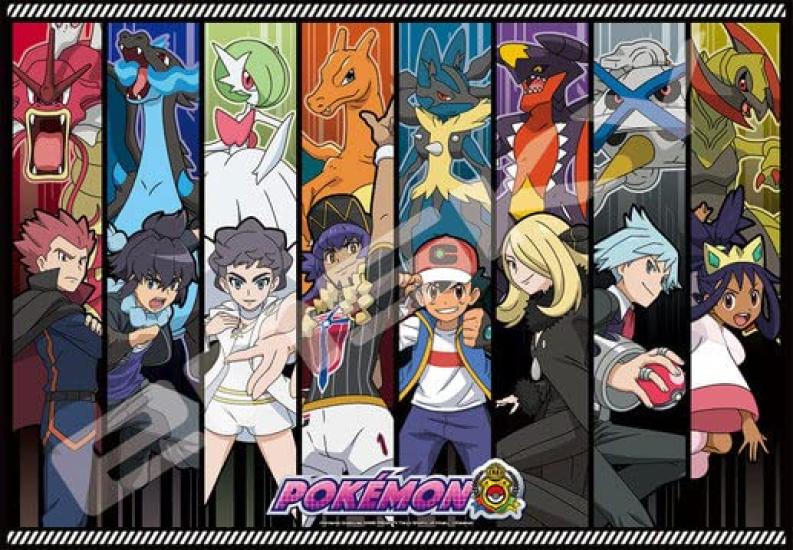 Ensky 1000 Piece Jigsaw Puzzle Pokemon Masters Eight (51 x 73.5cm when completed) 1000T-336
Ensky 1000 Piece Jigsaw Puzzle Pokemon Masters Eight (51 x 73.5cm when completed) 1000T-336