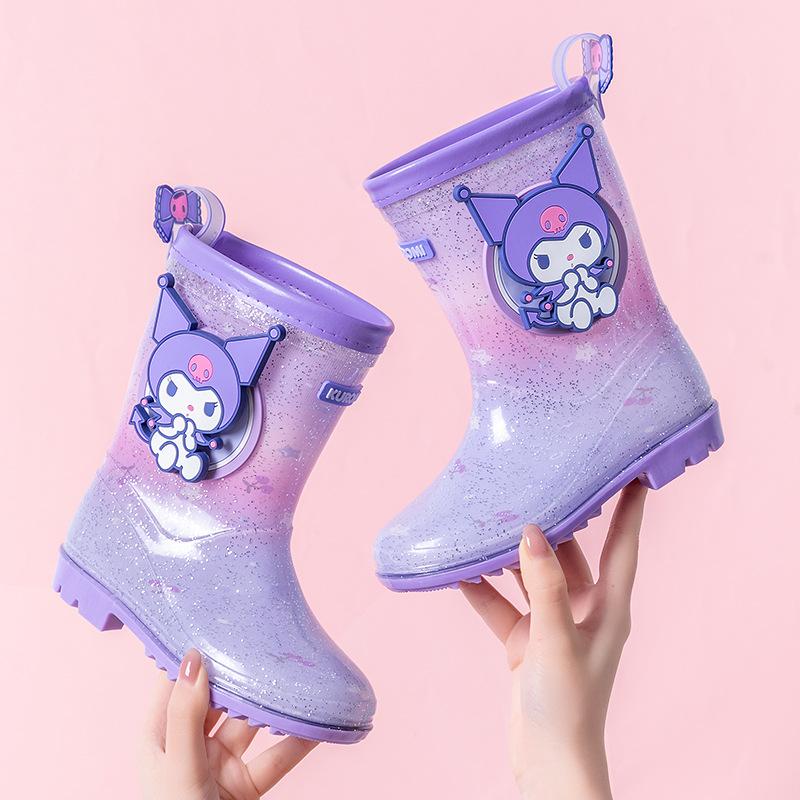 Rain Boots Women s Jelly Children s Kuromi Cute Melody Kindergarten School Non-Slip Waterproof Rain Boots 31Inner Length21CM
Rain Boots Women s Jelly Children s Kuromi Cute Melody Kindergarten School Non-Slip Waterproof Rain Boots 31Inner Length21CM