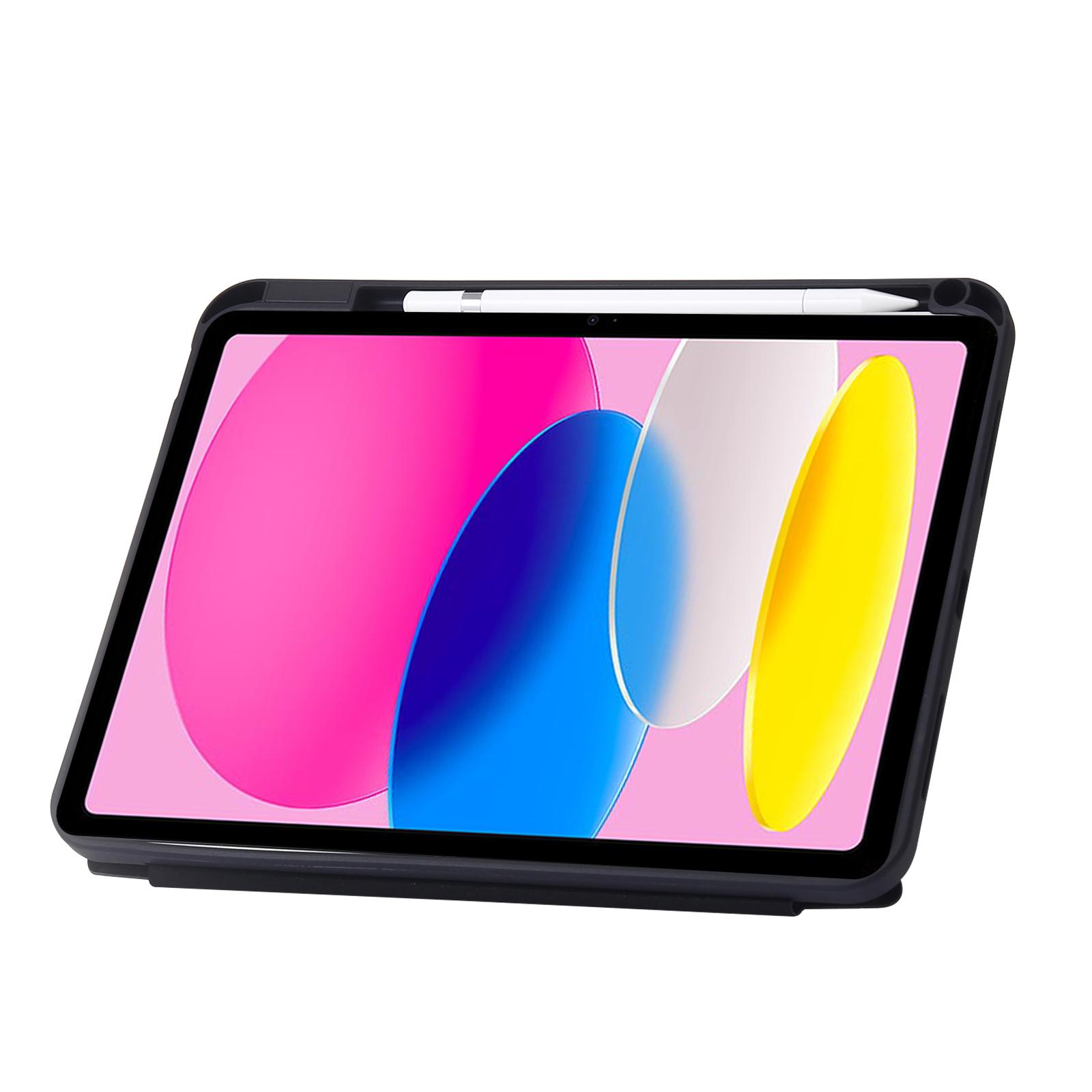 Origami Stand Tablet Cover for iPad (2025)/10.9 (2022) Auto Wake/Sleep PU Leather+Acrylic Full Protection Case Black
Origami Stand Tablet Cover for iPad (2025)/10.9 (2022) Auto Wake/Sleep PU Leather+Acrylic Full Protection Case Black