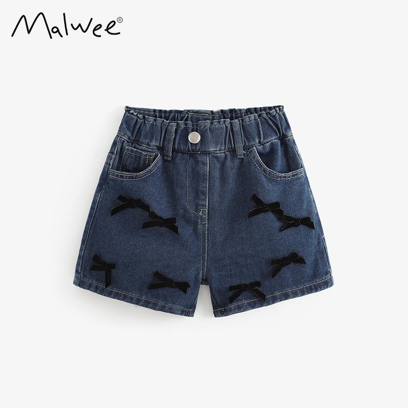 Malwee Kids Washed Elastic Waist Denim Shorts - European & American Summer Style 140
Malwee Kids Washed Elastic Waist Denim Shorts - European & American Summer Style 140