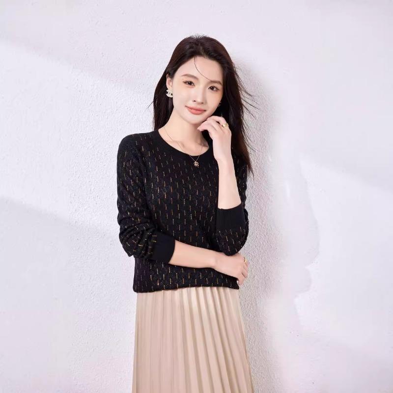 Осень новый пуловер с круглым вырезом шерстяной свитер женский однотонный тяжелая промышленность инкрустированный бриллиантами универсальный базовый вязаный свитер женский топ 110 (90-52.5 kg) чёрный
Осень новый пуловер с круглым вырезом шерстяной свитер женский однотонный тяжелая промышленность инкрустированный бриллиантами универсальный базовый вязаный свитер женский топ 110 (90-52.5 kg) чёрный