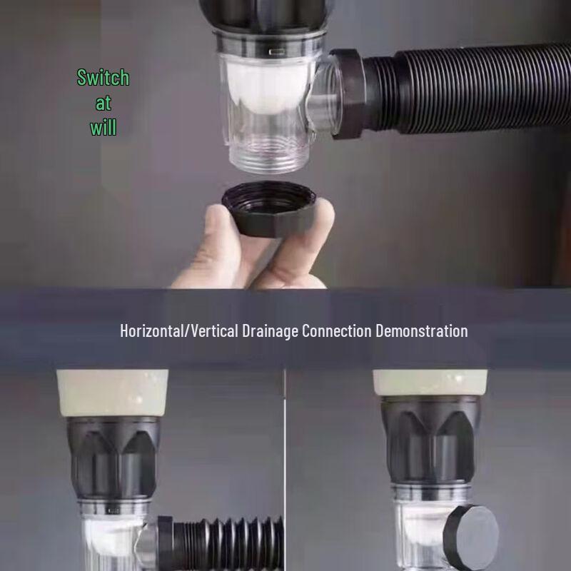 ZISIZ Wall-Mounted Basin Drainer with Anti-Odor Switch
ZISIZ Wall-Mounted Basin Drainer with Anti-Odor Switch