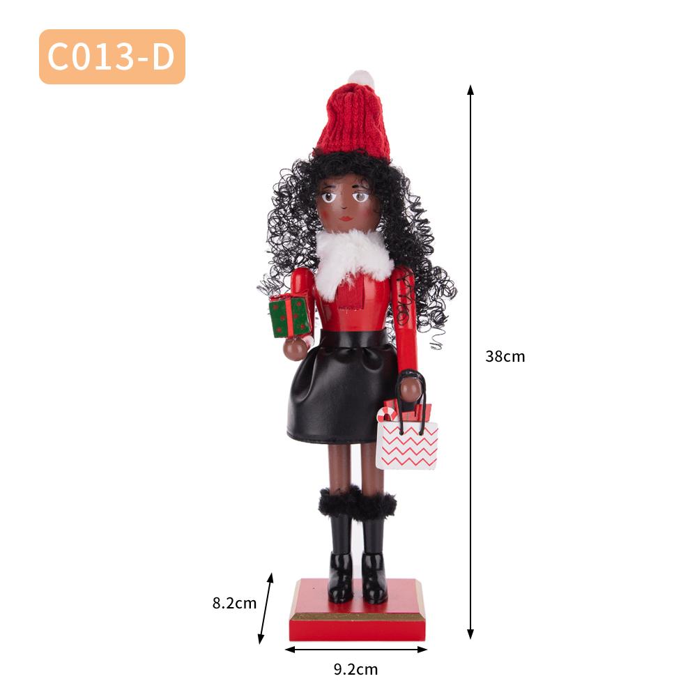 Christmas Shopper Girl Nutcracker Figurine
Christmas Shopper Girl Nutcracker Figurine
